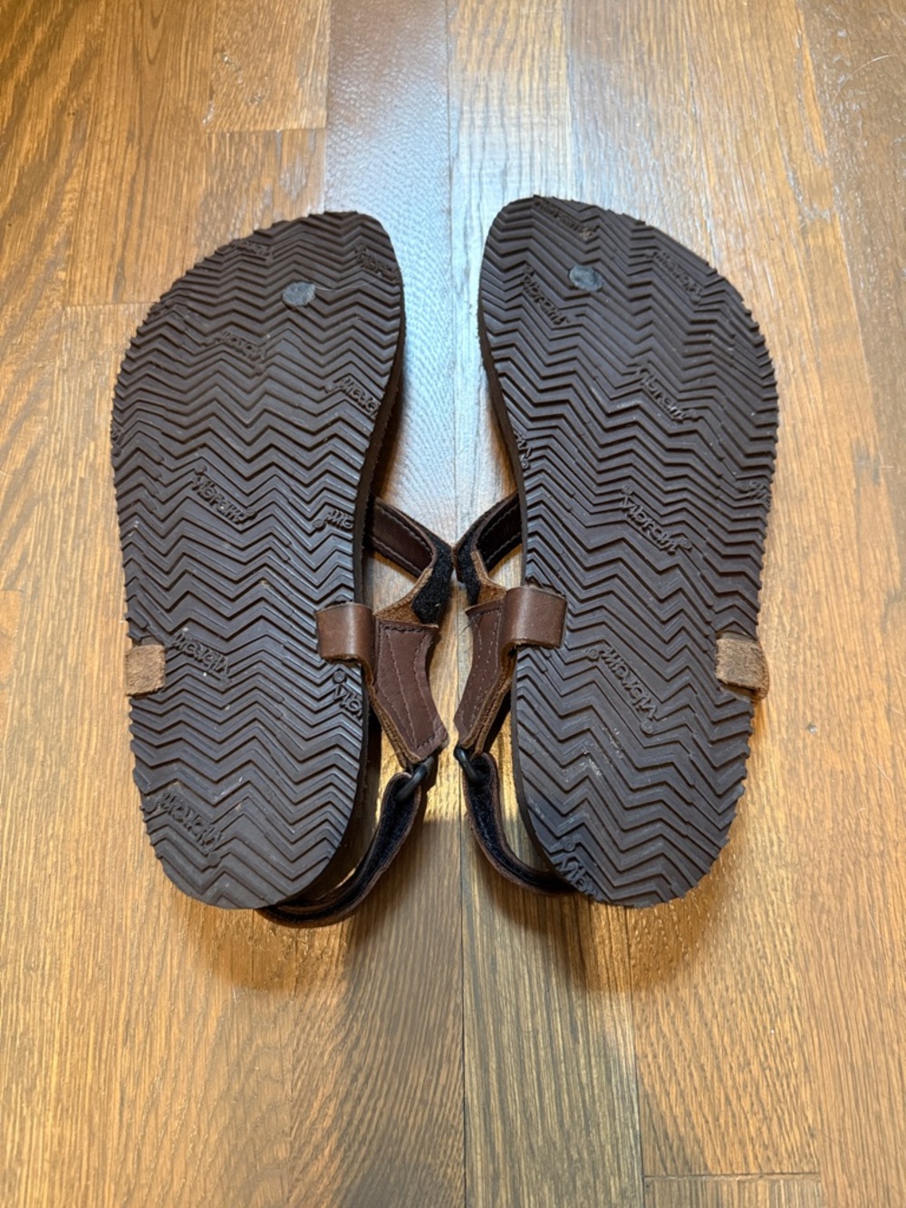 Men's Shamma Super Goats Leather Sandals - Size 10 - Picture 4 of 6